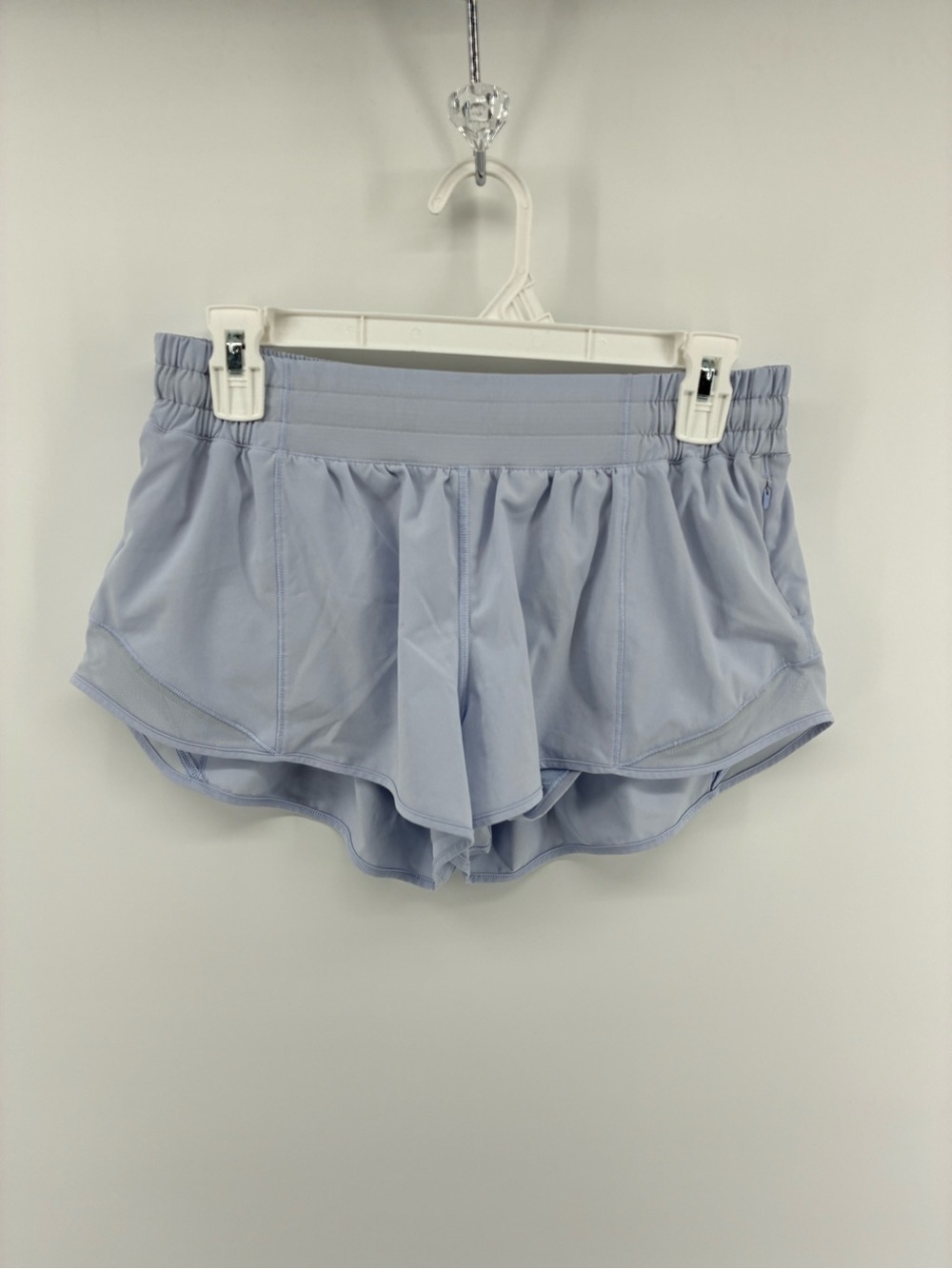 Light Blue Women's Athletic Running Shorts